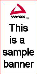 This is a sample banner